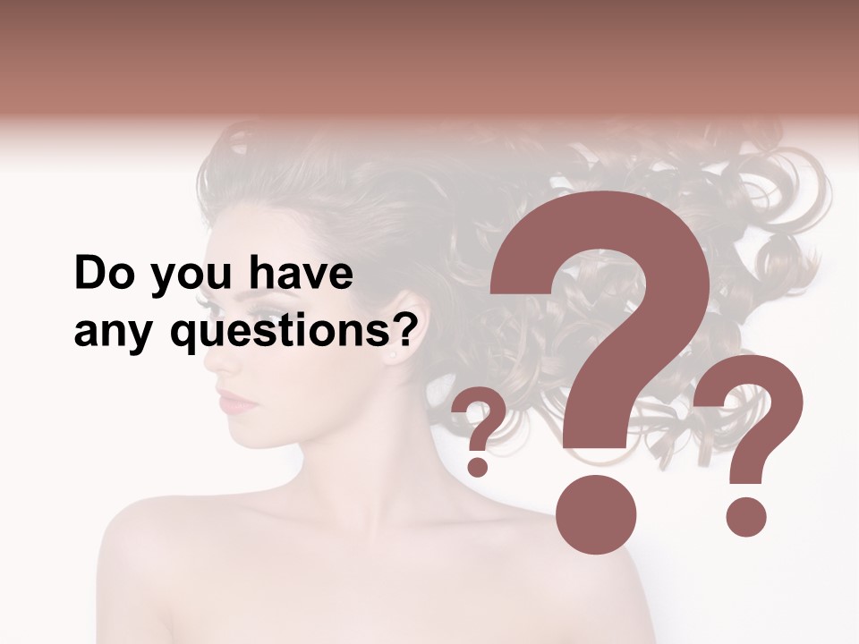 Young Brown Profile PowerPoint Template