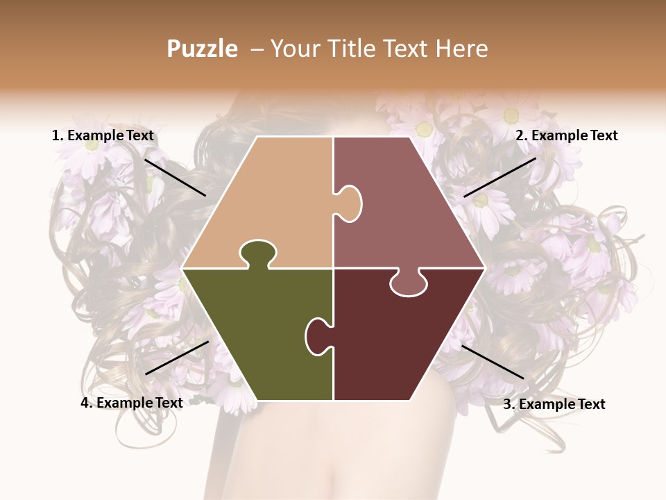 Young Caucasian Care PowerPoint Template