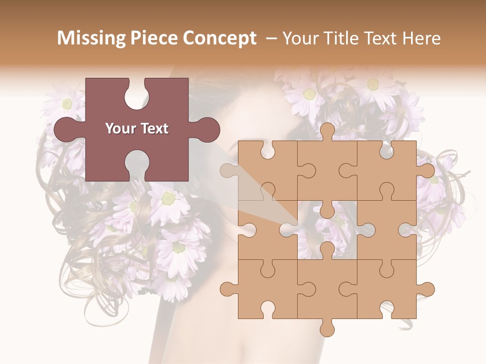 Young Caucasian Care PowerPoint Template