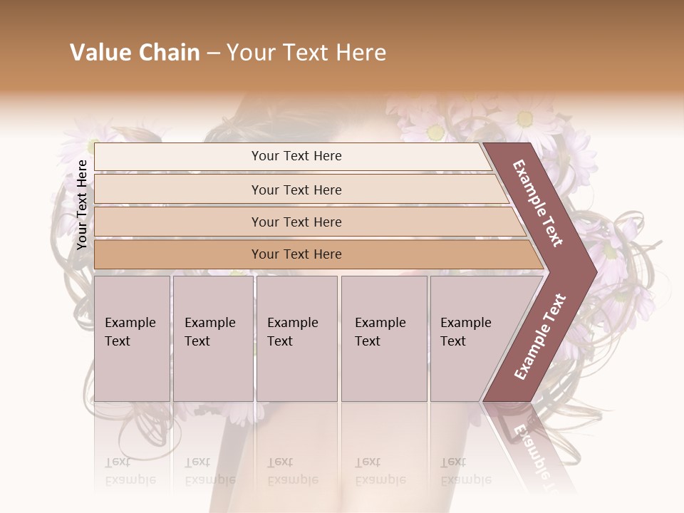 Young Caucasian Care PowerPoint Template