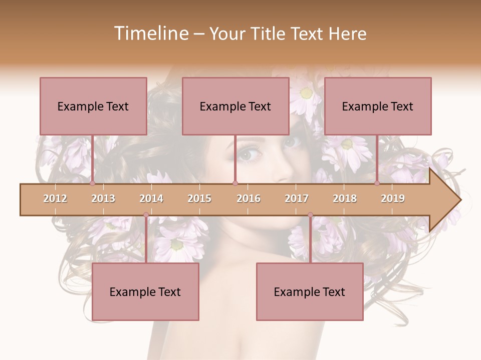 Young Caucasian Care PowerPoint Template