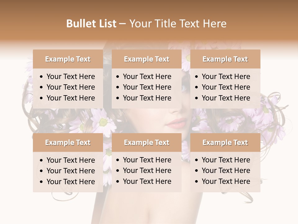 Young Caucasian Care PowerPoint Template