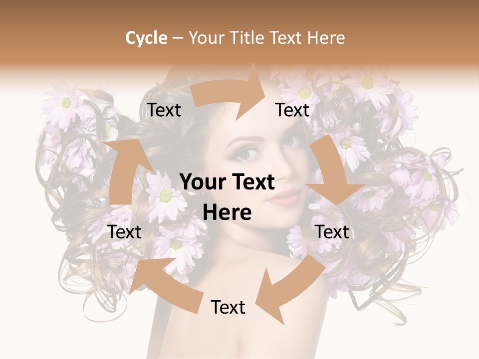 Young Caucasian Care PowerPoint Template