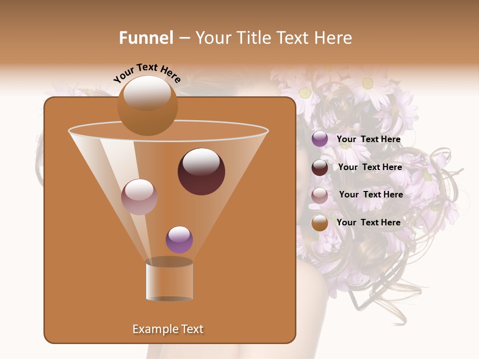 Young Caucasian Care PowerPoint Template