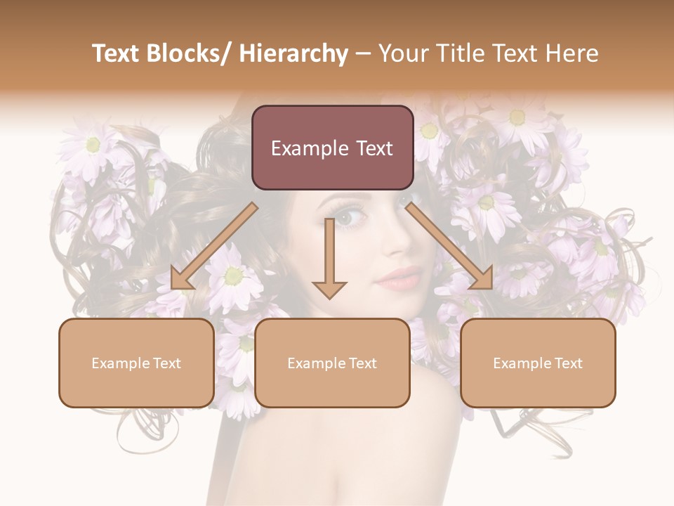 Young Caucasian Care PowerPoint Template