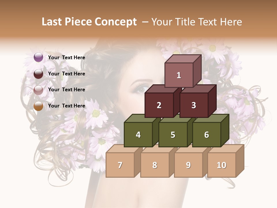 Young Caucasian Care PowerPoint Template