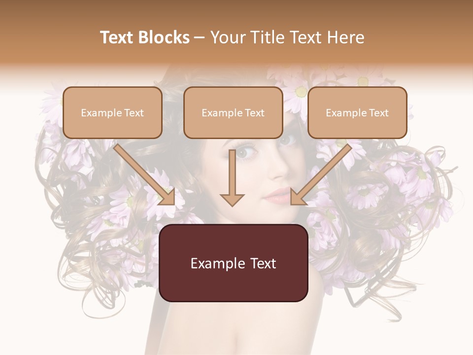 Young Caucasian Care PowerPoint Template