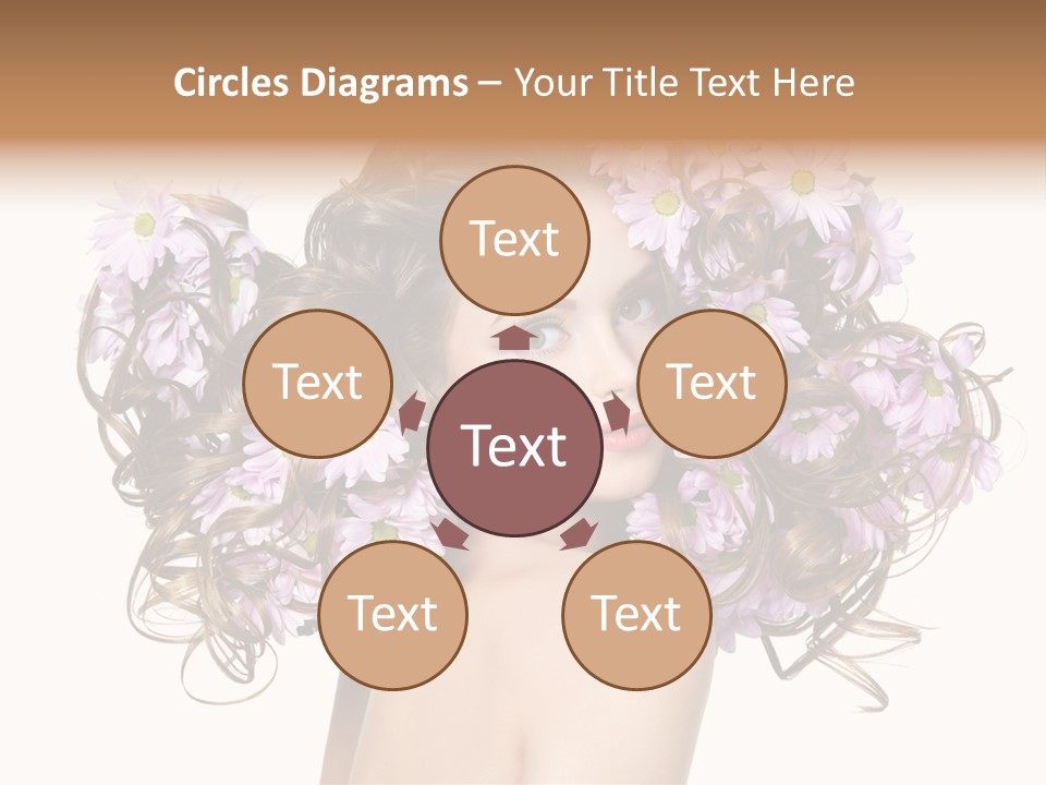 Young Caucasian Care PowerPoint Template