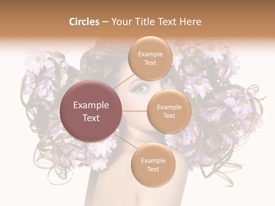 Young Caucasian Care PowerPoint Template