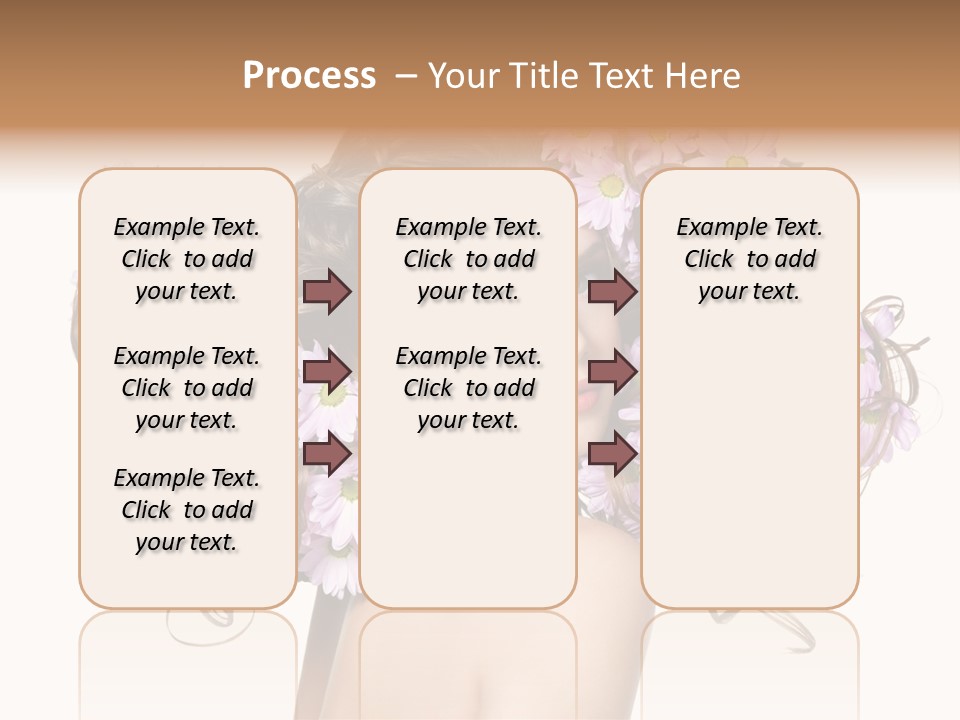 Young Caucasian Care PowerPoint Template
