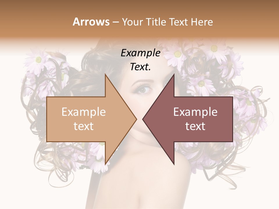 Young Caucasian Care PowerPoint Template