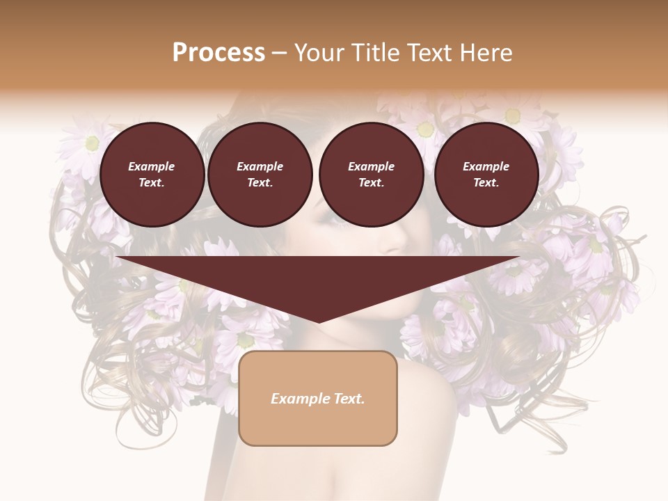 Young Caucasian Care PowerPoint Template