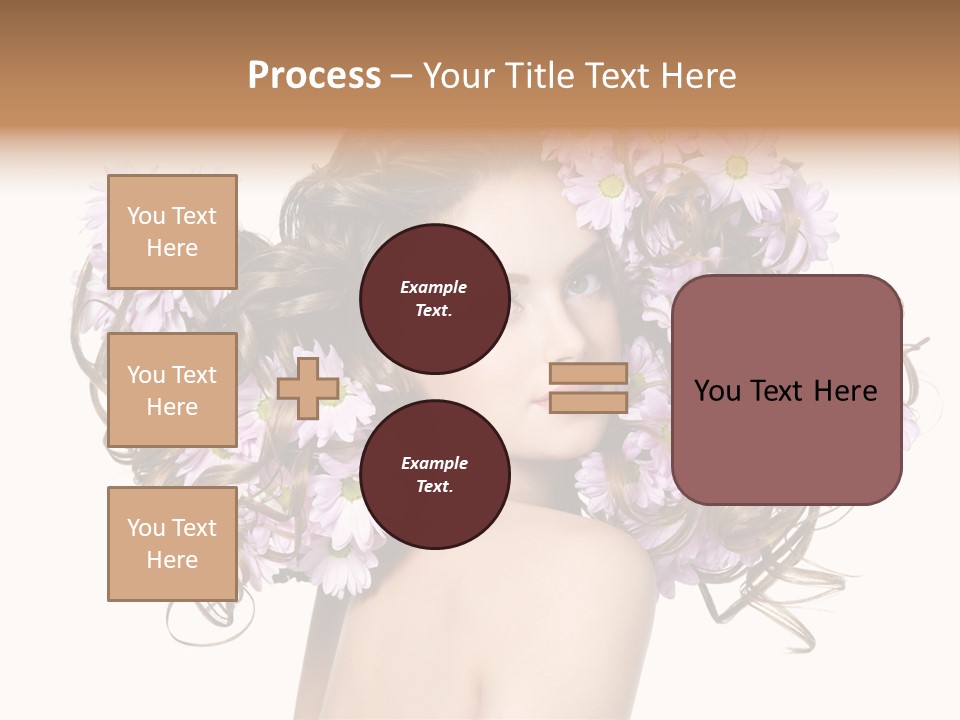 Young Caucasian Care PowerPoint Template
