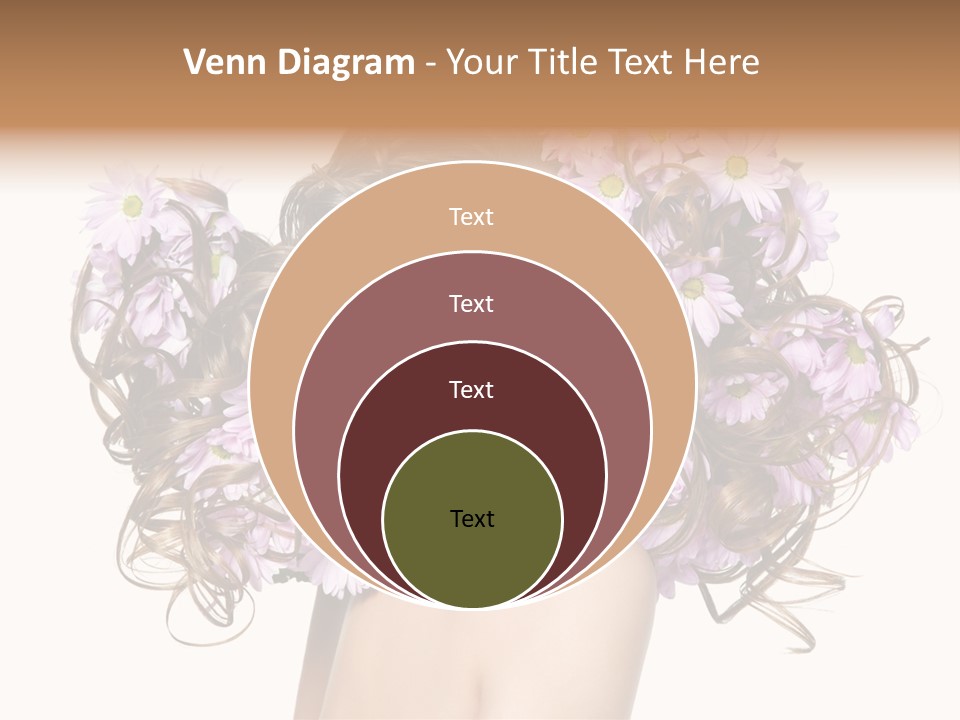 Young Caucasian Care PowerPoint Template