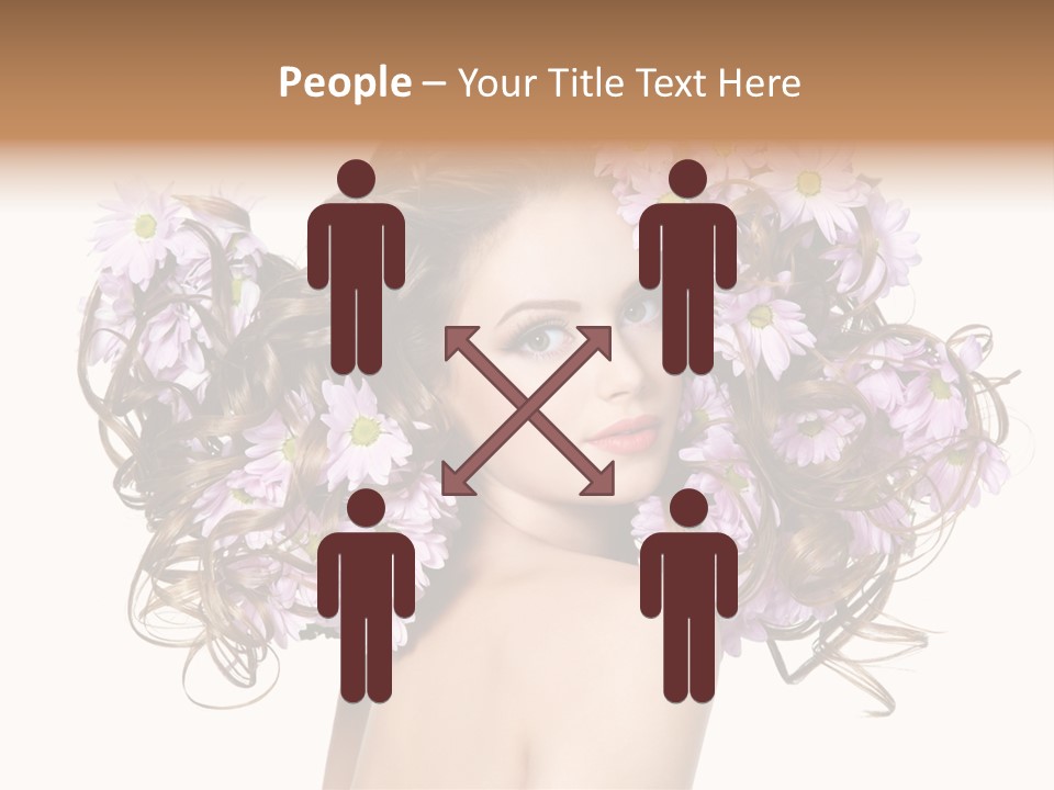 Young Caucasian Care PowerPoint Template