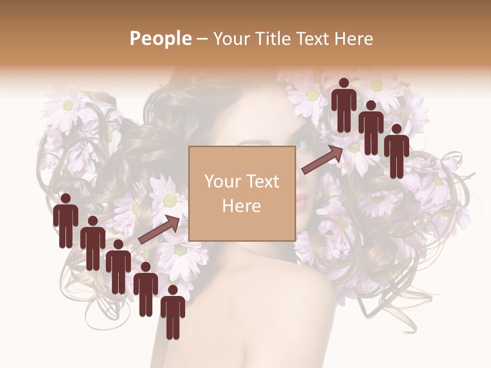 Young Caucasian Care PowerPoint Template