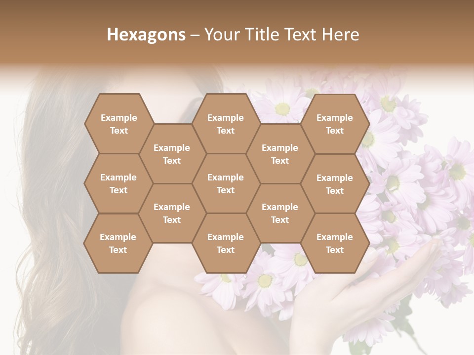 Bouquet Violet Young PowerPoint Template