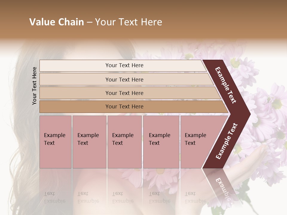 Bouquet Violet Young PowerPoint Template