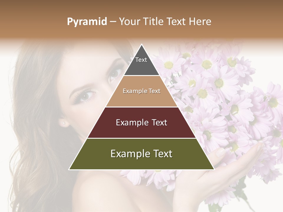 Bouquet Violet Young PowerPoint Template