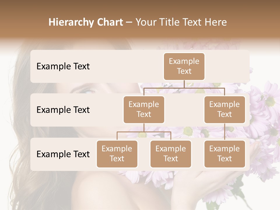 Bouquet Violet Young PowerPoint Template