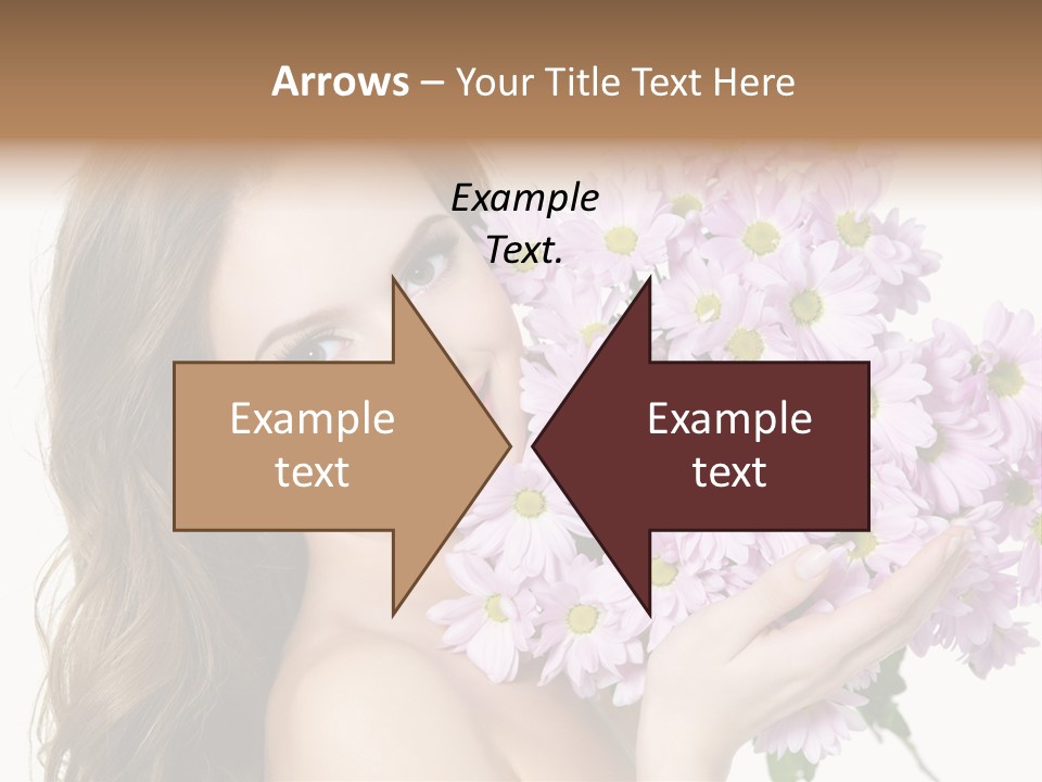 Bouquet Violet Young PowerPoint Template