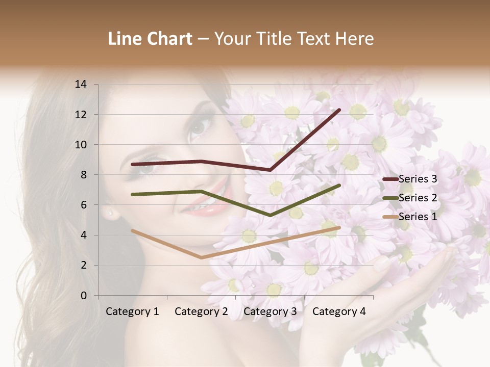 Bouquet Violet Young PowerPoint Template