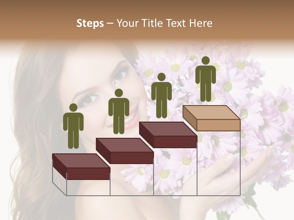 Bouquet Violet Young PowerPoint Template