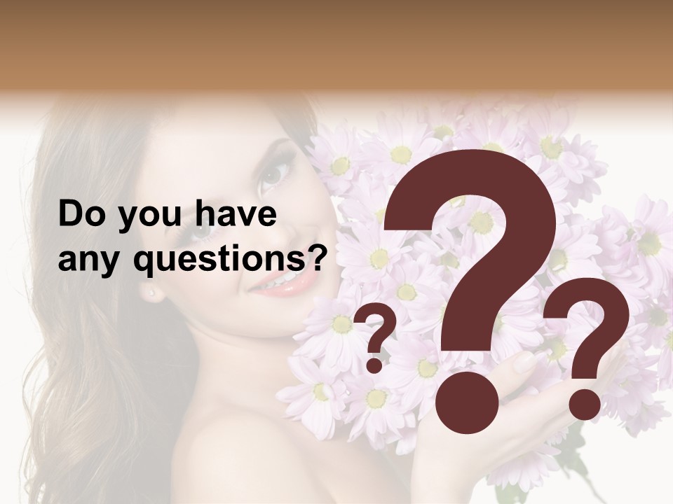 Bouquet Violet Young PowerPoint Template