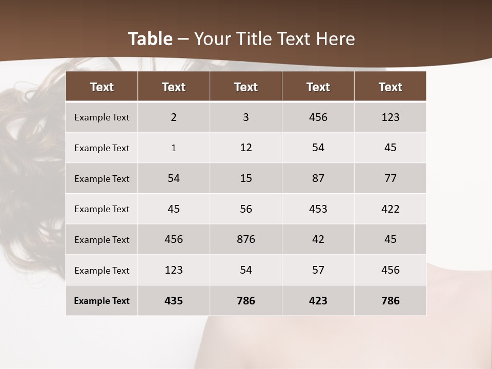 Health Beautiful Attractive PowerPoint Template