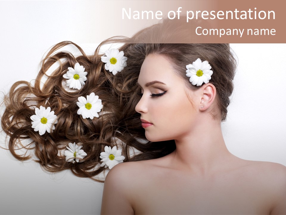 Long Young Beautiful PowerPoint Template