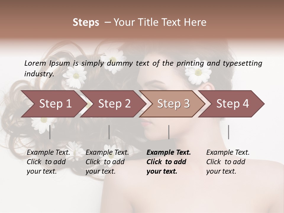 Long Young Beautiful PowerPoint Template
