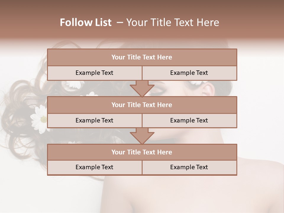Long Young Beautiful PowerPoint Template