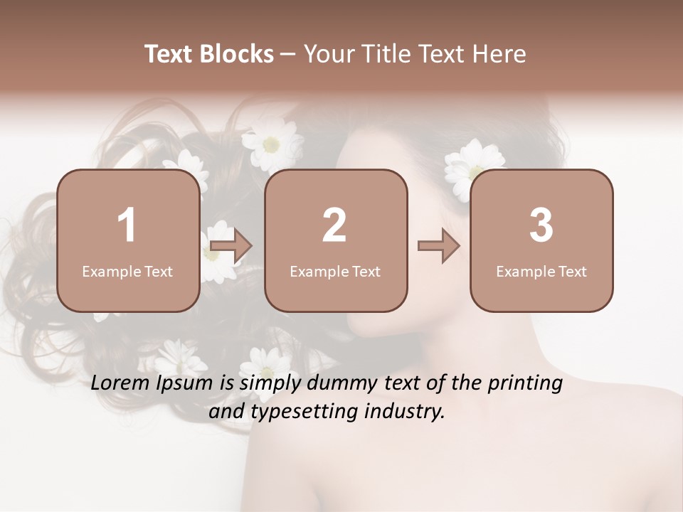 Long Young Beautiful PowerPoint Template