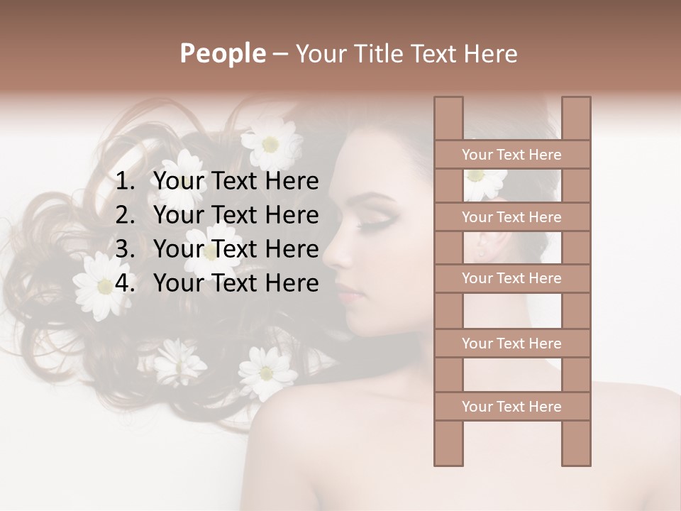 Long Young Beautiful PowerPoint Template