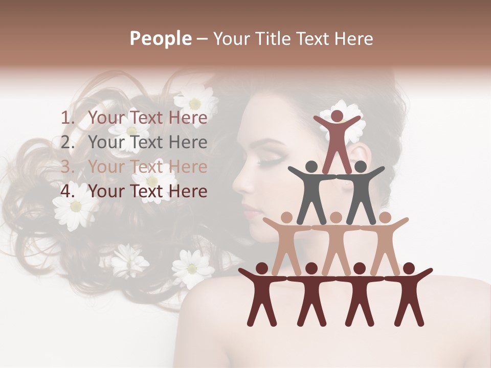 Long Young Beautiful PowerPoint Template