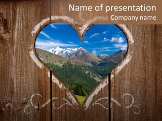 Forest Positive Panorama PowerPoint Template