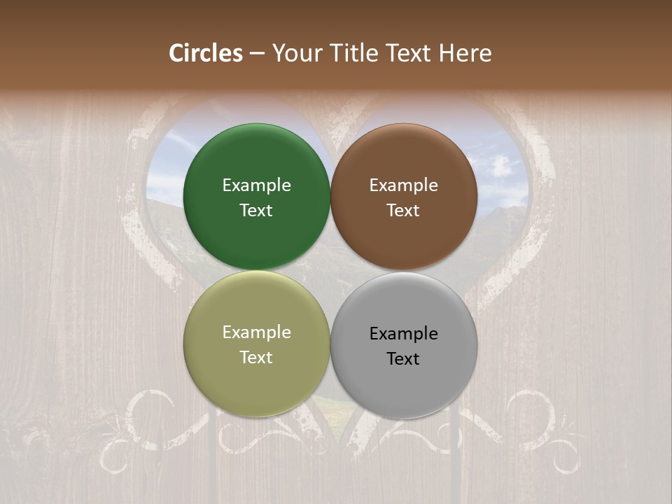 Forest Positive Panorama PowerPoint Template