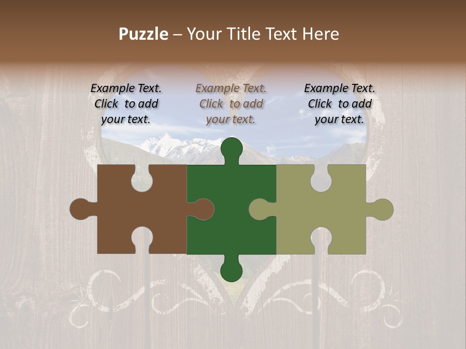 Forest Positive Panorama PowerPoint Template