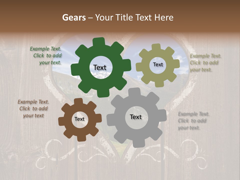 Forest Positive Panorama PowerPoint Template