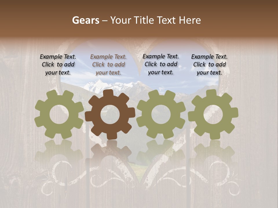 Forest Positive Panorama PowerPoint Template