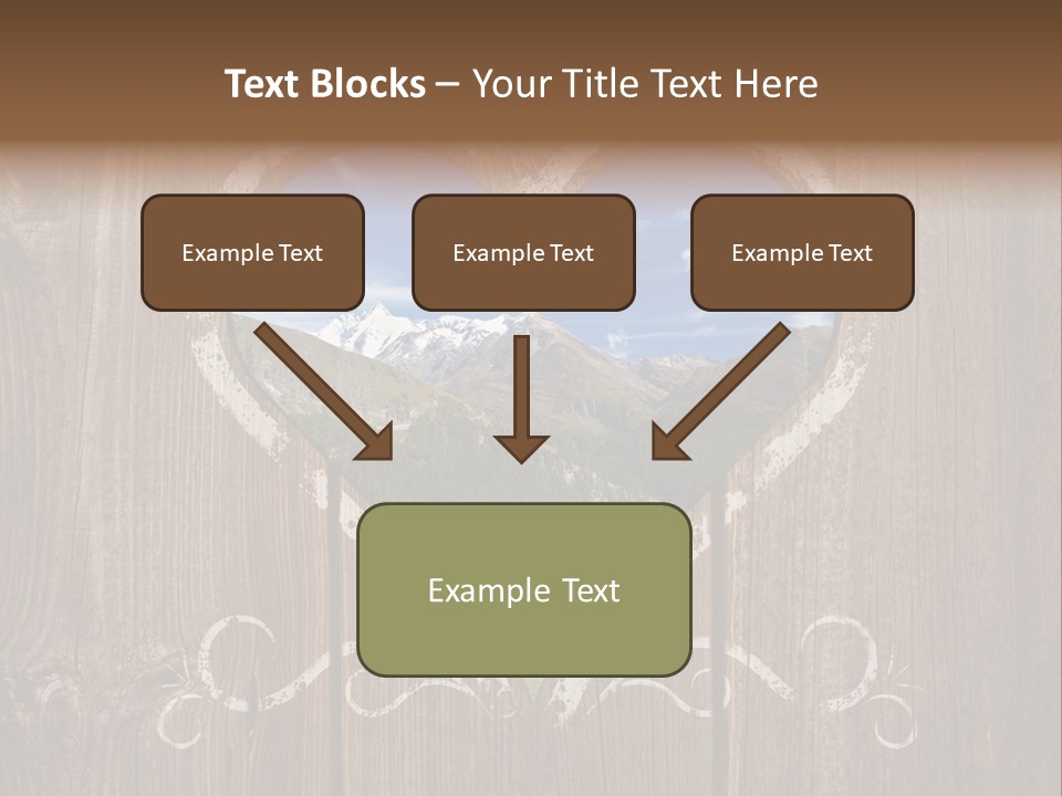 Forest Positive Panorama PowerPoint Template