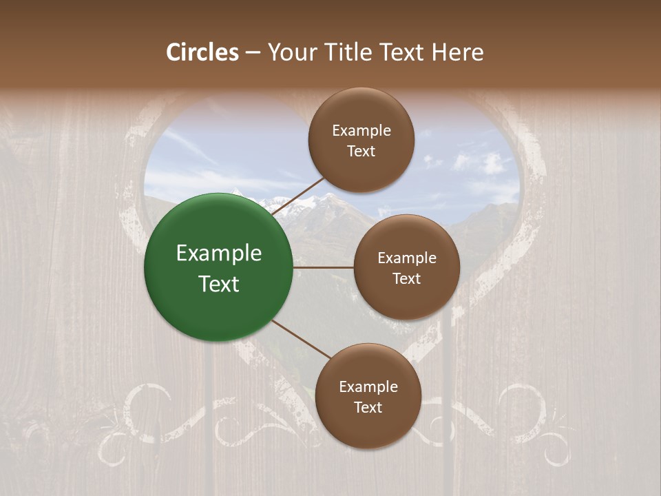 Forest Positive Panorama PowerPoint Template