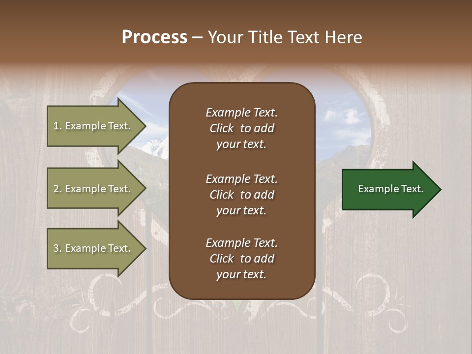 Forest Positive Panorama PowerPoint Template