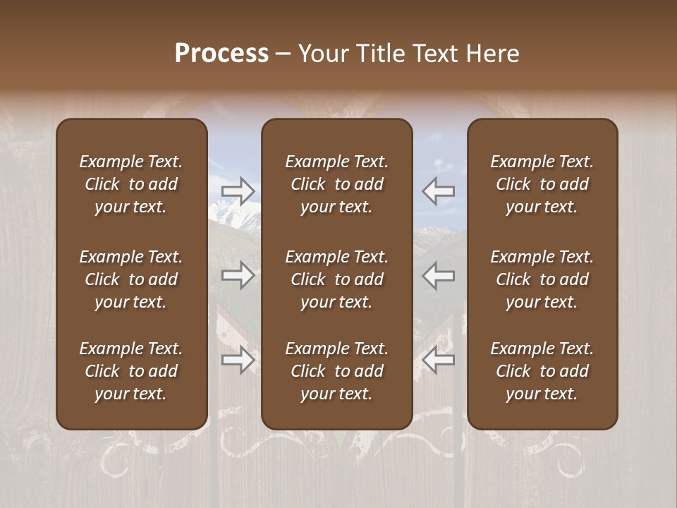 Forest Positive Panorama PowerPoint Template