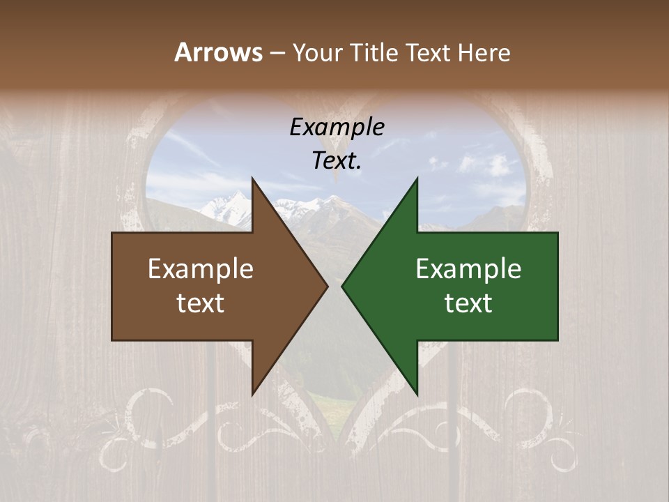 Forest Positive Panorama PowerPoint Template