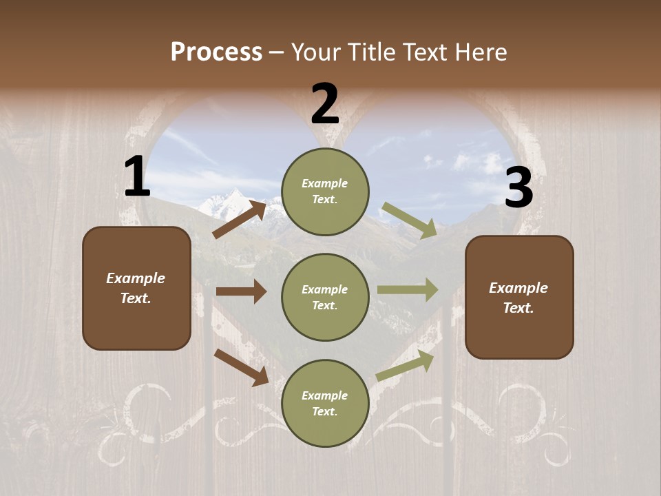 Forest Positive Panorama PowerPoint Template