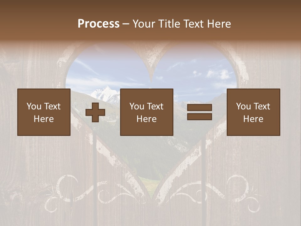 Forest Positive Panorama PowerPoint Template