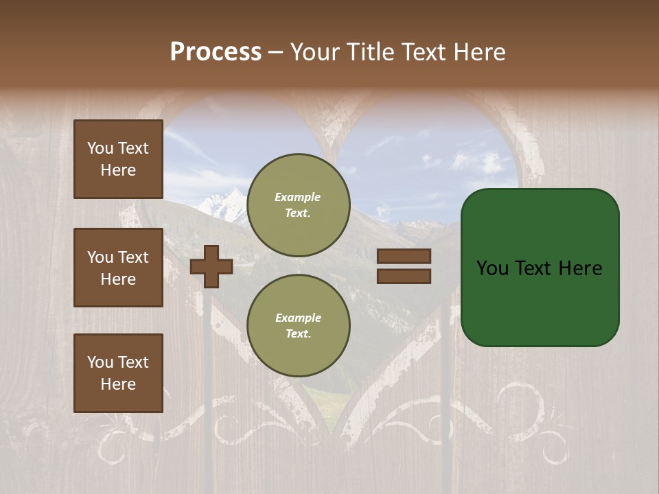 Forest Positive Panorama PowerPoint Template