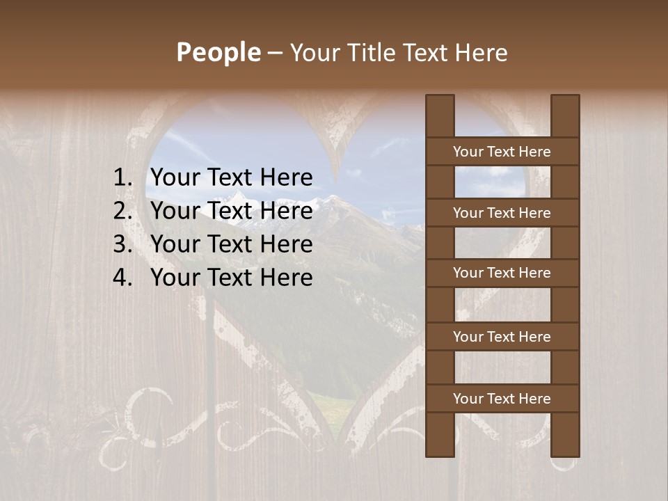 Forest Positive Panorama PowerPoint Template