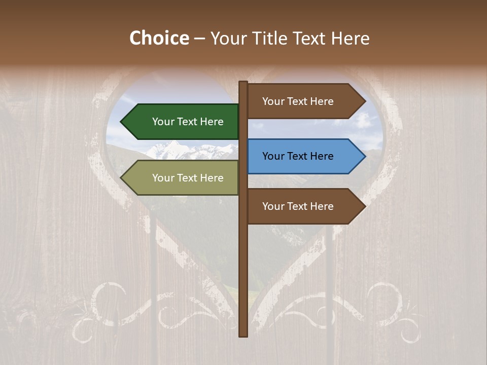 Forest Positive Panorama PowerPoint Template